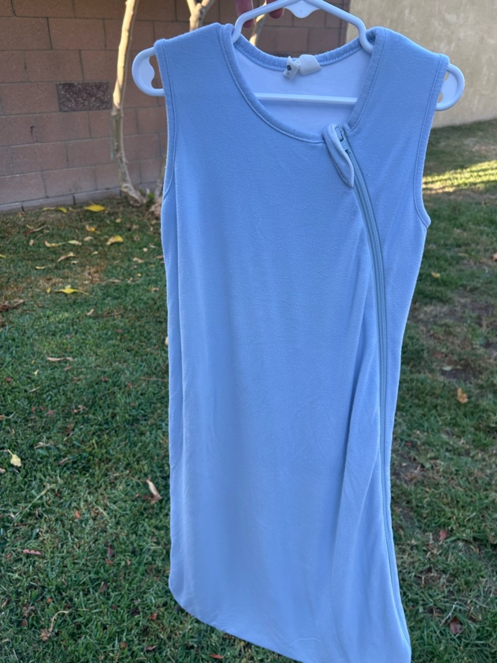Kyte BABY Light Blue Sleeveless Sleep Sack